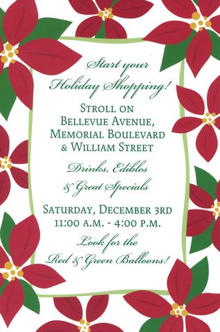 Join Us for the Bellevue Holiday Stroll!