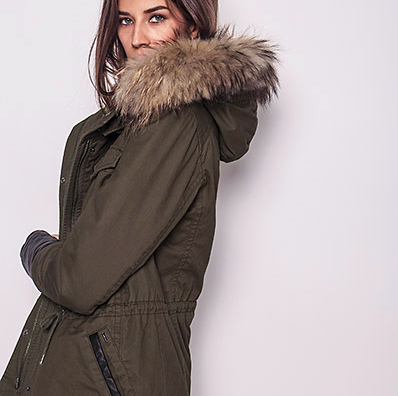 Stay Warm with This Fur-Lined Parka