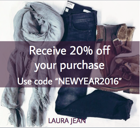 Receive 20% Off Your Purchase